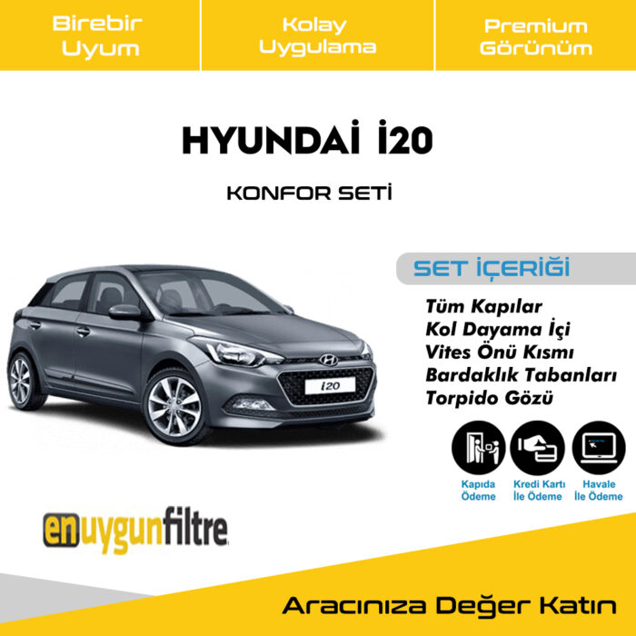 En Uygun Filtre - Hyundai i20 Konfor Seti / 2014-2020