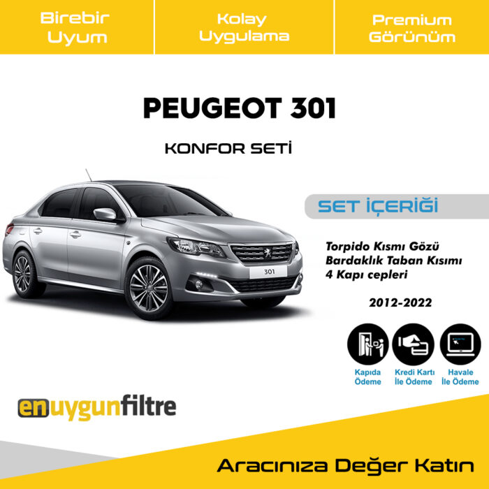 En Uygun Filtre - Peugeot 301 Konfor Seti