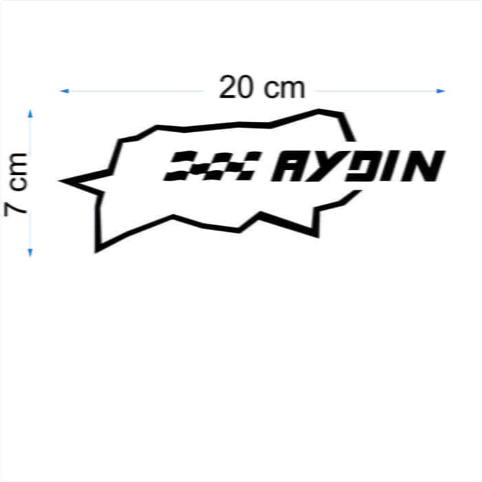 En Uygun Filtre - Harita Yarış Pisti Görünüm Sticker-2'li Paket / 05-08 Arası