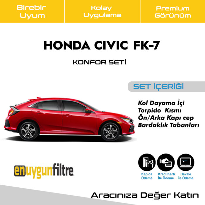 En Uygun Filtre - HONDA FK7 Konfor Seti / HATCHBACK