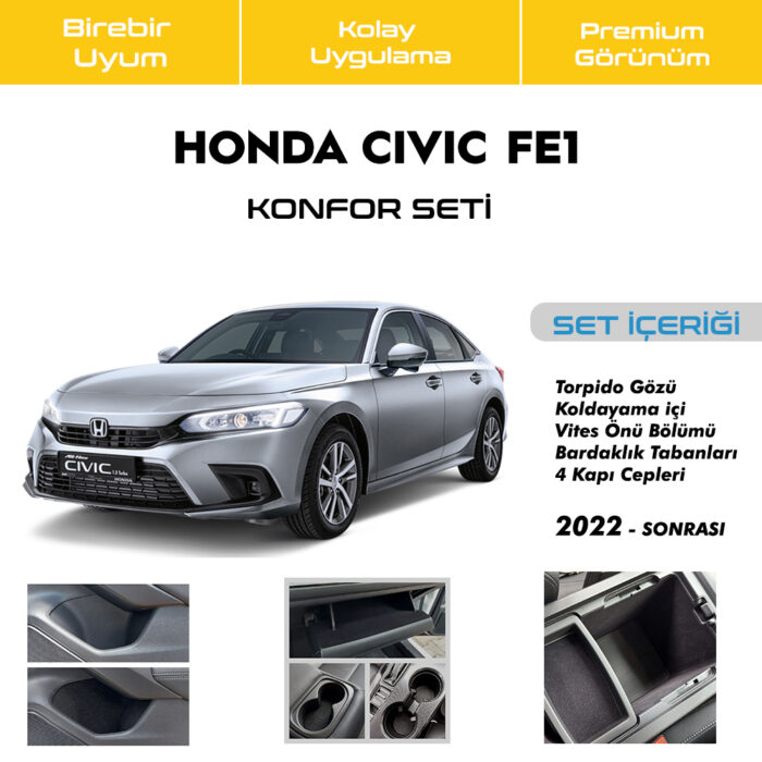 En Uygun Filtre - Honda Civic Sedan FE1 Konfor Seti