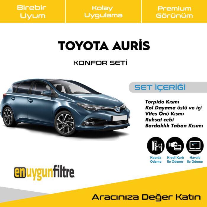 En Uygun Filtre - Toyota Auris Konfor Seti