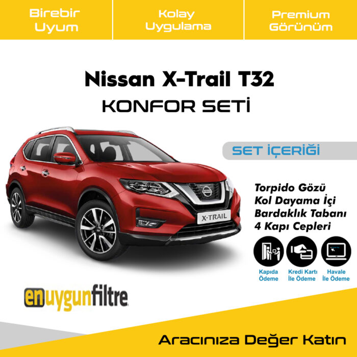 En Uygun Filtre - Nissan X-Trail T32 Konfor Seti
