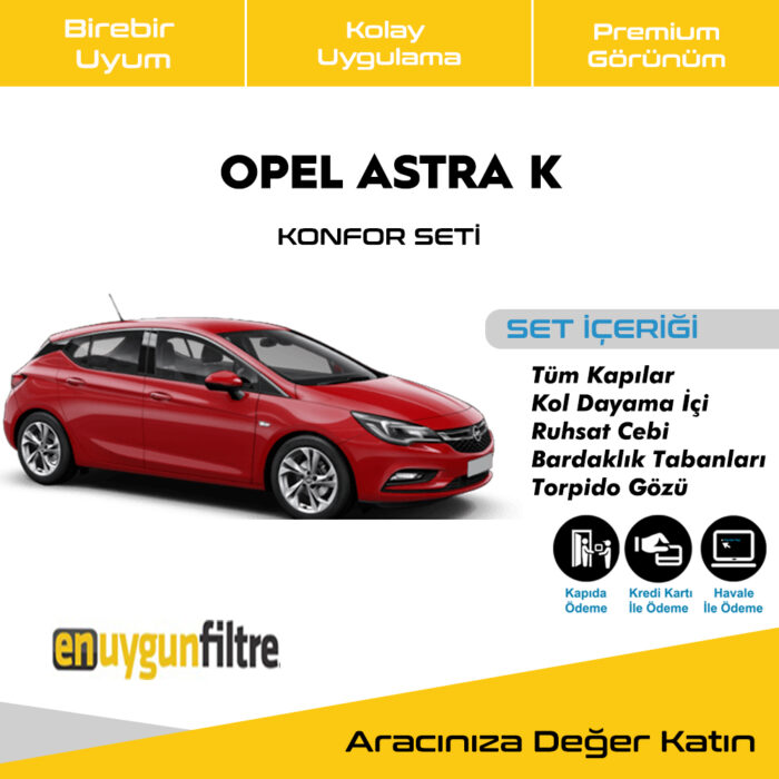 En Uygun Filtre - Opel Astra K Konfor Seti