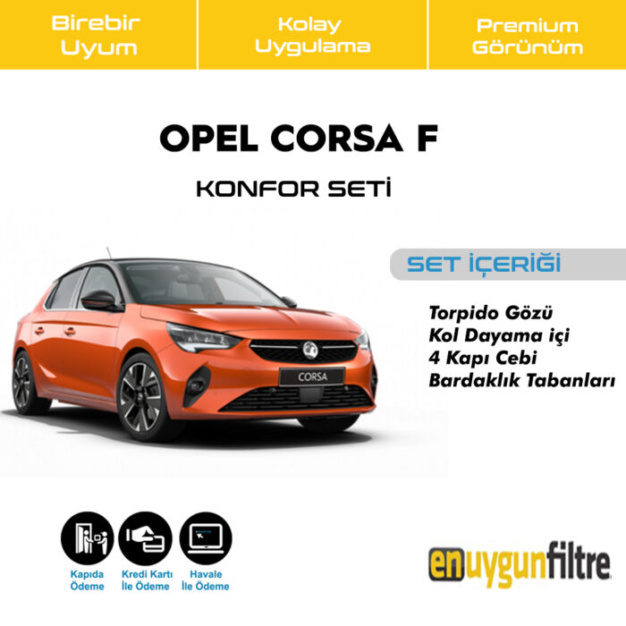 En Uygun Filtre - Opel Corsa F Konfor Seti