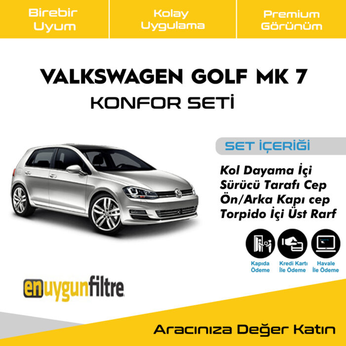 En Uygun Filtre - Volkswagen Golf MK7-7,5 Konfor Seti