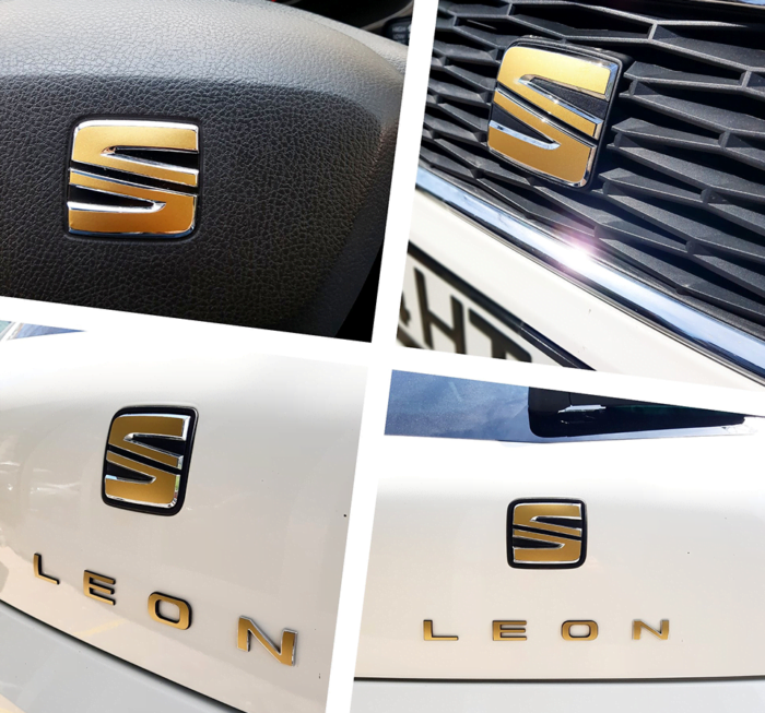 En Uygun Filtre - Seat Leon MK2 Amblem Sticker