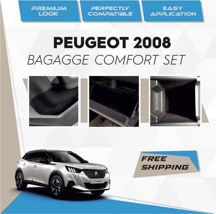 En Uygun Filtre - Peugeot 2008 Bagagge Comfort Set