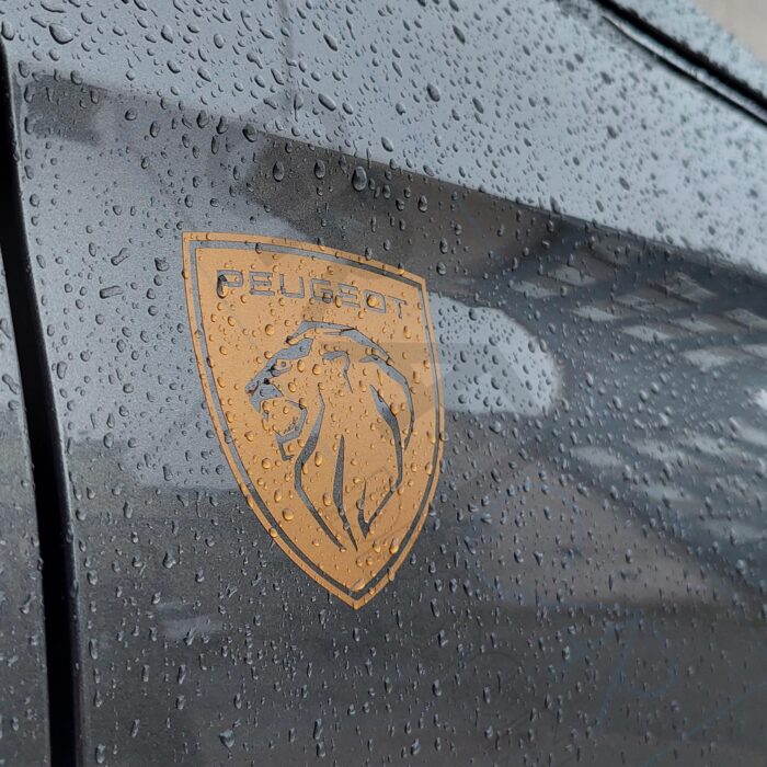 En Uygun Filtre - Yeni Peugeot Logo Sticker